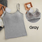 Women's Slimming Camisole Tops with Built in Padded Bra