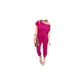 Women's Casual Off Shoulder Short Sleeve Jumpsuit