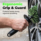 ⏳Time-Limited Special⏰Wheel Barrel Cleaning Brush – Deep Reach Microfiber for Rims, Calipers & Engine Bay – Scratch-Free Soft Bristles, Ergonomic Grip + Knuckle Guard – Includes Storage Box