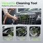 ⏳Time-Limited Special⏰Wheel Barrel Cleaning Brush – Deep Reach Microfiber for Rims, Calipers & Engine Bay – Scratch-Free Soft Bristles, Ergonomic Grip + Knuckle Guard – Includes Storage Box