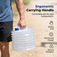 📢📢40% OFF!! ⏰ Collapsible Water Container with Spigot – Space-Saving, Compact, 5 Sizes from 3L to 15L, Ideal for Camping & Outdoor 🏕