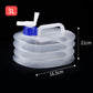 📢📢40% OFF!! ⏰ Collapsible Water Container with Spigot – Space-Saving, Compact, 5 Sizes from 3L to 15L, Ideal for Camping & Outdoor 🏕