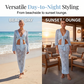 Women Knit Beach Cover Up Set