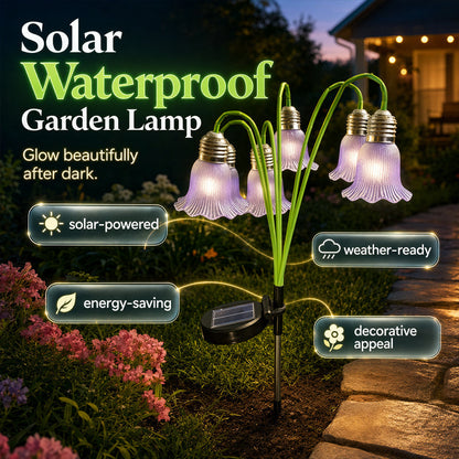 📢📢50% OFF !! ⏰Solar Flower Lights Outdoor Garden Decorations