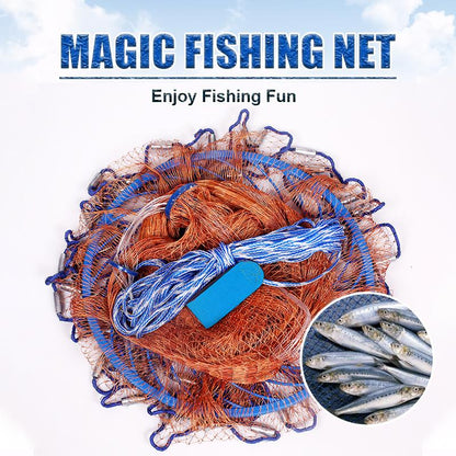 📢📢 50% OFF 🎣 Catching live bait has never been this easy — heavy-duty net, fast sinking, and built to last. Cast it right, land it full. 🐟