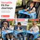 ⏳Time-Limited Special⏰Kids Car Seat Travel Tray – Drawing Board & Storage Organizer 🎨