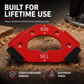⏳Time-Limited Special⏰Router Template – Round Corner R Angle Jig, CNC Machined Alloy & Non-Slip Stop Blocks – For Woodworking & Wardrobe DIY 🔧
