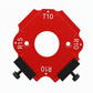 ⏳Time-Limited Special⏰Router Template – Round Corner R Angle Jig, CNC Machined Alloy & Non-Slip Stop Blocks – For Woodworking & Wardrobe DIY 🔧