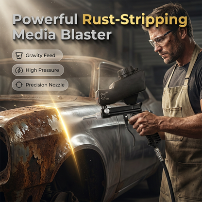 ⏳🔥LIMITED-TIME 50% OFF! ⏰Handheld Pneumatic Sandblasting Gun