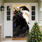 🎄 50% OFF! ✨ Christmas Door Cover for Instant Holiday Decor – Vibrant Santa & Snowman Designs, Fade-Resistant Premium Polyester & Easy Hang – Festive Cheer for Doors, Walls & Backdrops 🎅