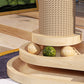 🐾 50% OFF! ✨ Interactive Cat Scratching Post – Sisal-Wrapped Durable Post, Feather Teaser & Ball Toys & Sturdy Stable Base – Healthy Scratching & Hours of Fun 🎾