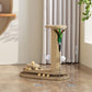🐾 50% OFF! ✨ Interactive Cat Scratching Post – Sisal-Wrapped Durable Post, Feather Teaser & Ball Toys & Sturdy Stable Base – Healthy Scratching & Hours of Fun 🎾