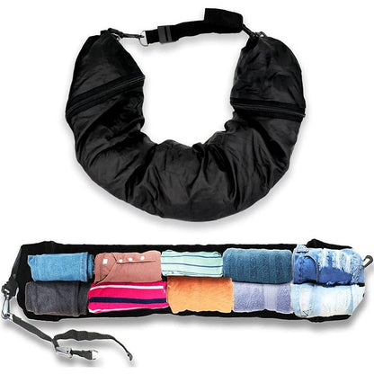 🔥 50% OFF！Stuffable Travel Neck Pillowcase – Pack Clothes, Save Space & Travel Comfortably ✈️🧳😴