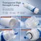 5 Inch PP Cotton Sediment Water Filter Cartridge Inline Pre-Filter for Smart Toilet Household Water Heater Shower and Washing Machine