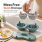✨New Arrival✨Double Compartment Microwave Egg Steamer Box Kitchen Egg Cooking Mold