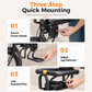 Bicycle Child Seat with Backrest and Cushion for Mountain Bikes Outdoor Parent Child Cycling