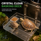 Adjustable Hanging Acrylic Turtle Basking Platform for High Water Level Tanks