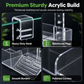 Adjustable Hanging Acrylic Turtle Basking Platform for High Water Level Tanks