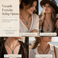 ⏳Limited-time 50% off💥Vintage Bohemian Style Suede Layering Necklace for Women with Dragonfly or Waterdrop Pendant