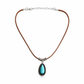 ⏳Limited-time 50% off💥Vintage Bohemian Style Suede Layering Necklace for Women with Dragonfly or Waterdrop Pendant
