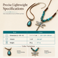 ⏳Limited-time 50% off💥Vintage Bohemian Style Suede Layering Necklace for Women with Dragonfly or Waterdrop Pendant