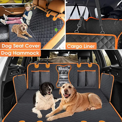 ⏳Time-Limited Special ⏰Waterproof Car Back Seat Cover for Dog