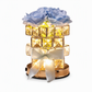 📢📢50% OFF !! ⏰Rose Rubik's Cube Bedside Night Light USB Powered Atmosphere Table Lamp