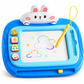🎨 50% OFF! ✨ Kids 3-in-1 Magnetic Drawing Board Table with 4 Stamps & Stylus – 4 Vivid Color Zones Red Yellow Blue Green, Convertible Table/Easel/Lap Board, 100% Mess-Free Ink-Free Dust-Free, Non-Toxic ABS – 3 Colors Ages 18M-6Y 🖍️
