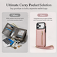 Bi-Fold Crossbody Wallet Phone Case