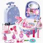 👑50% OFF💖Girls Vanity Toy Set with Dolls and Beauty Accessories🎀