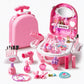 👑50% OFF💖Girls Vanity Toy Set with Dolls and Beauty Accessories🎀