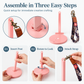 📢📢50% OFF !! ⏰Portable Plastic Handheld Yarn Holder with Wrist Strap for Knitting and Crocheting Travel Yarn Storage Dispenser