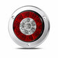 📢📢50% OFF !! ⏰1 Pair of 4 Inch Round LED Tail Lights 12V 24V Turn Signal Brake Lights for Trucks and Trailers