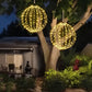 ✨ Hanging LED Light Sphere | Collapsible Warm & Multicolor Décor