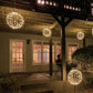 ✨ Hanging LED Light Sphere | Collapsible Warm & Multicolor Décor