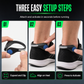 LED Glowing Shoe Clip Light Flashing Safety Warning Light for Night Running and Cycling