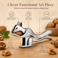 Squirrel Shaped Zinc Alloy Nutcracker Multifunctional Walnut and Nut Cracker Tool