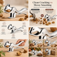 Squirrel Shaped Zinc Alloy Nutcracker Multifunctional Walnut and Nut Cracker Tool